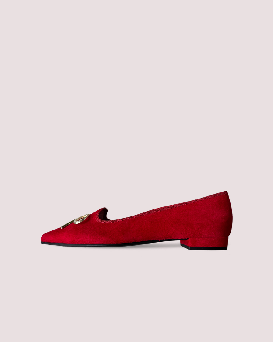 CLEMENTINE ROJO LAZO BRILLOS