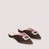 BABUCHAS CRYSTAL ANGELIS MARRÓN