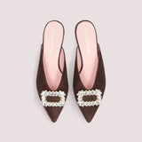 BABUCHAS CRYSTAL ANGELIS MARRÓN