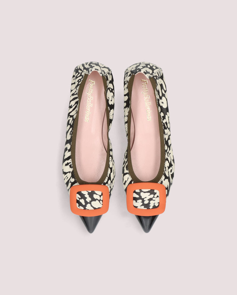 BALLERINAS ELLA NEGRAS ESTAMPADAS