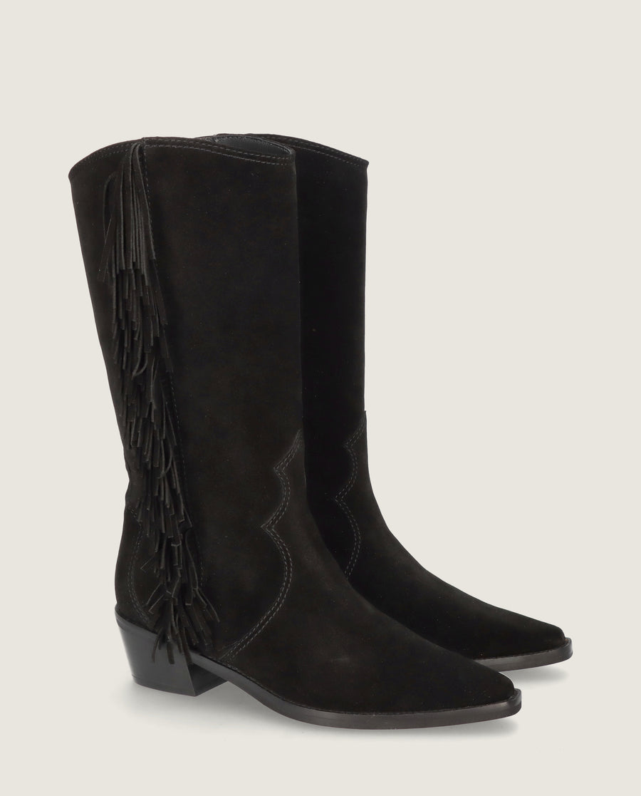 BOTA NASHVILLE NEGRO FLECOS