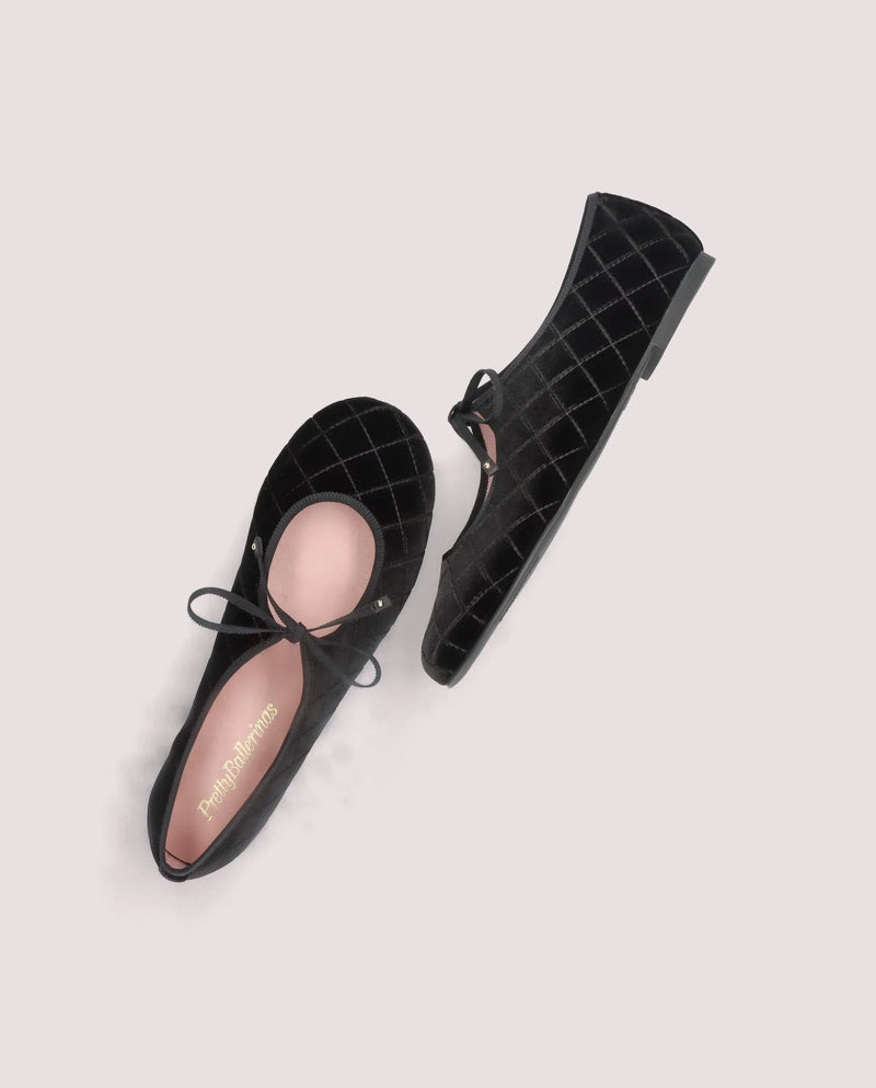 BALLERINAS GEORGIA NEGRAS VELVET