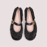 BALLERINAS GEORGIA NEGRAS PELO