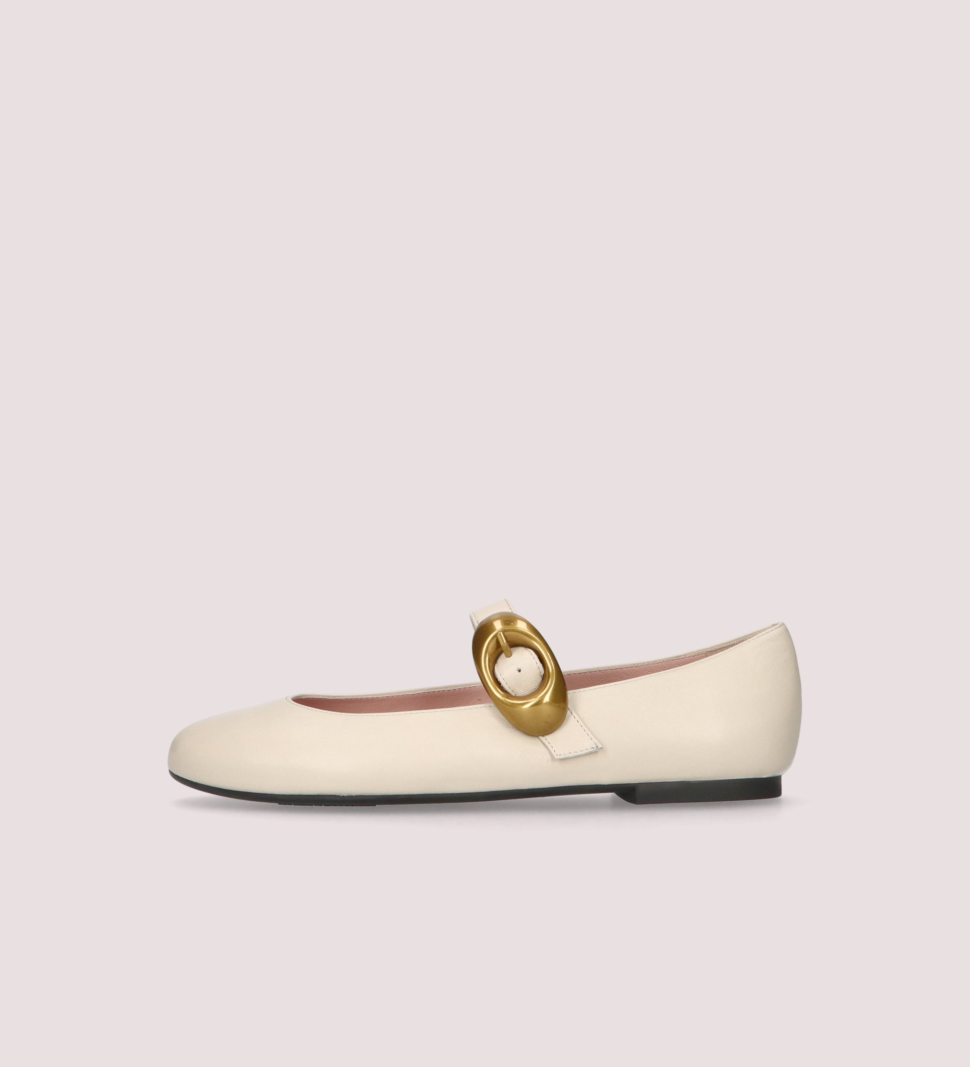 BALLERINAS NICOLE BLANCO PIEL