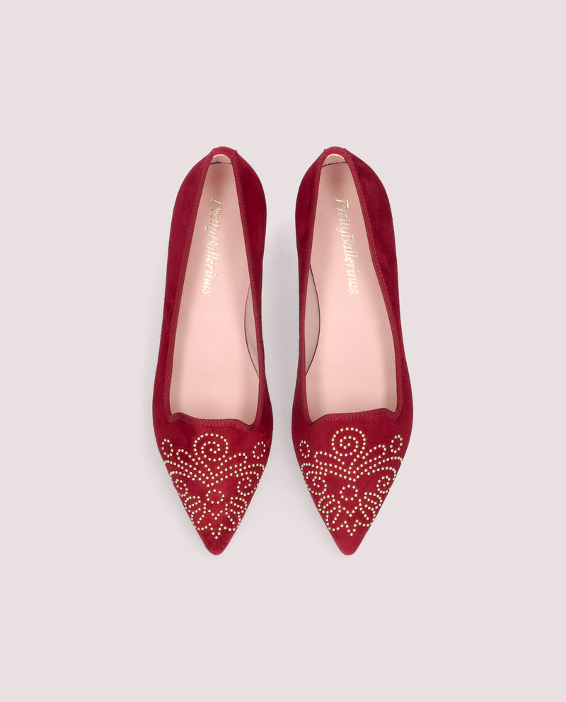 BALLERINAS LOAFERS ELLA BURDEOS