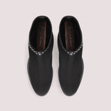 BOTINES PAT NEGRO TACHAS