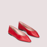 BALLERINAS TYRA ROJOS PIEL