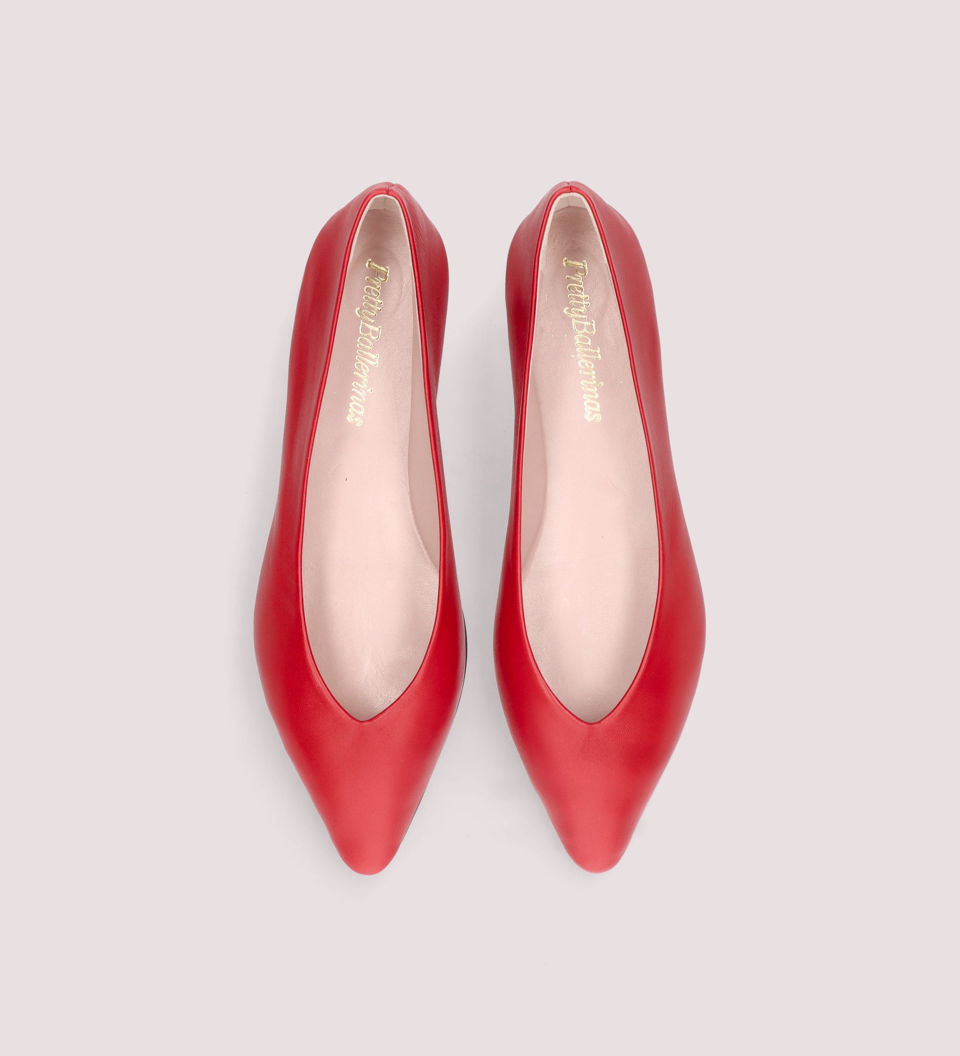 BALLERINAS TYRA ROJOS PIEL