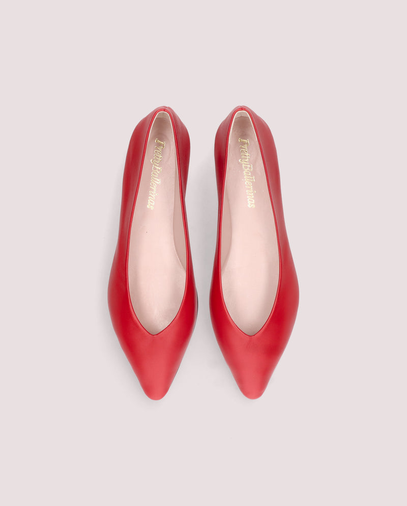 BALLERINAS TYRA ROJOS PIEL