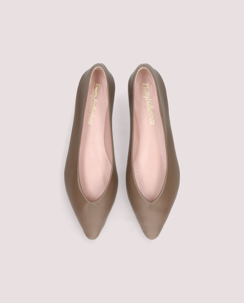 BALLERINAS TYRA  MARRON PIEL