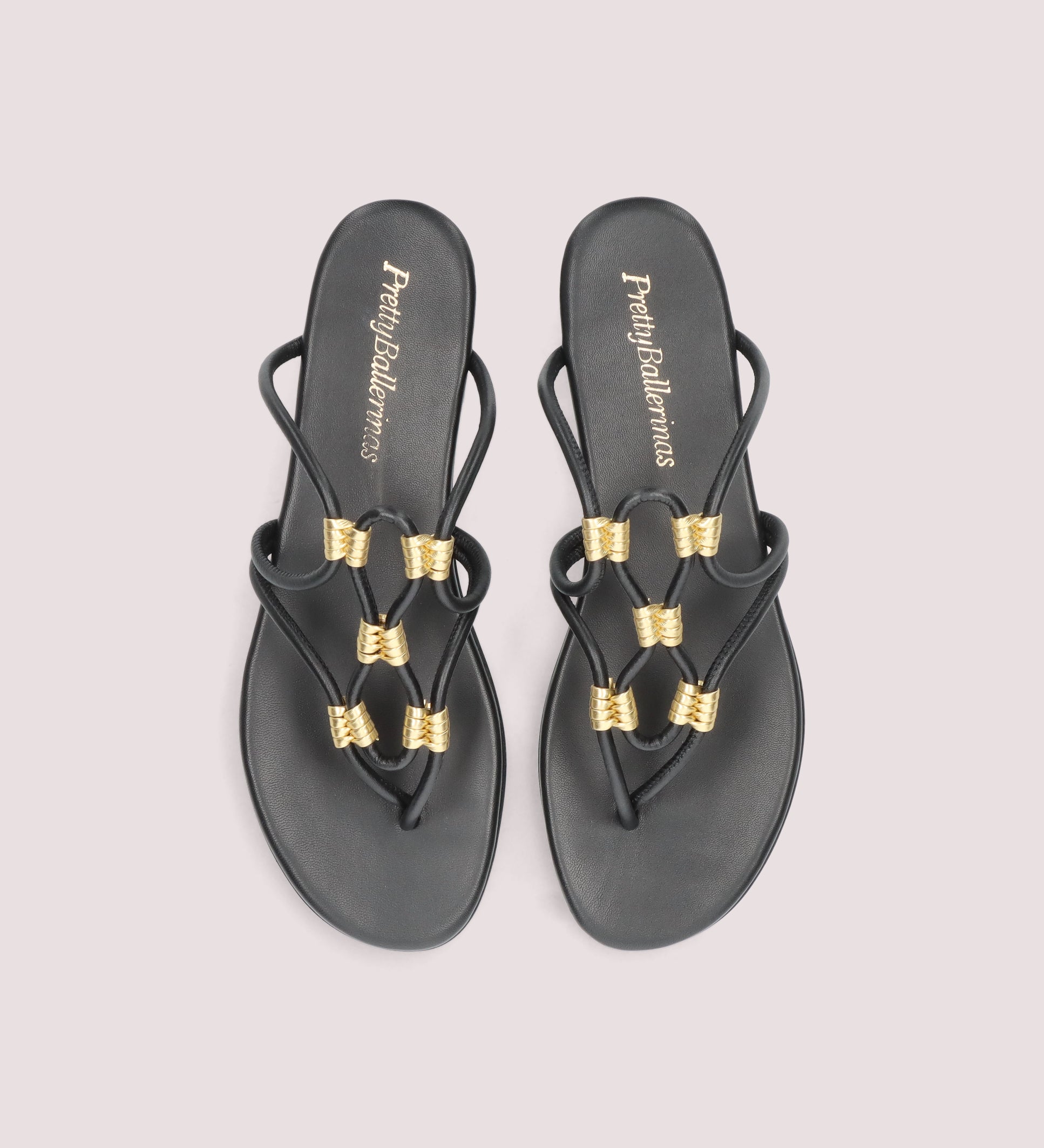 SANDALIAS DE MACRAMÉ JUDY NEGRO