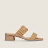 SANDALIAS CAMEL ANGELIS CON HEBILLA