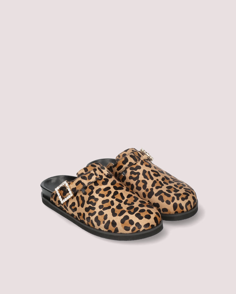 MULE BELLE ANIMAL PRINT PONI