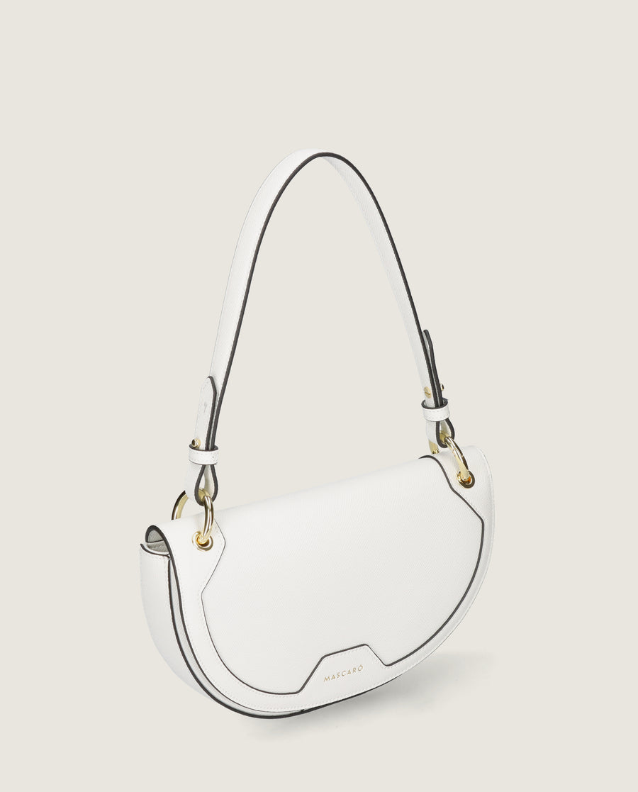 BOLSO SELLA PALM LEATHER BLANCO