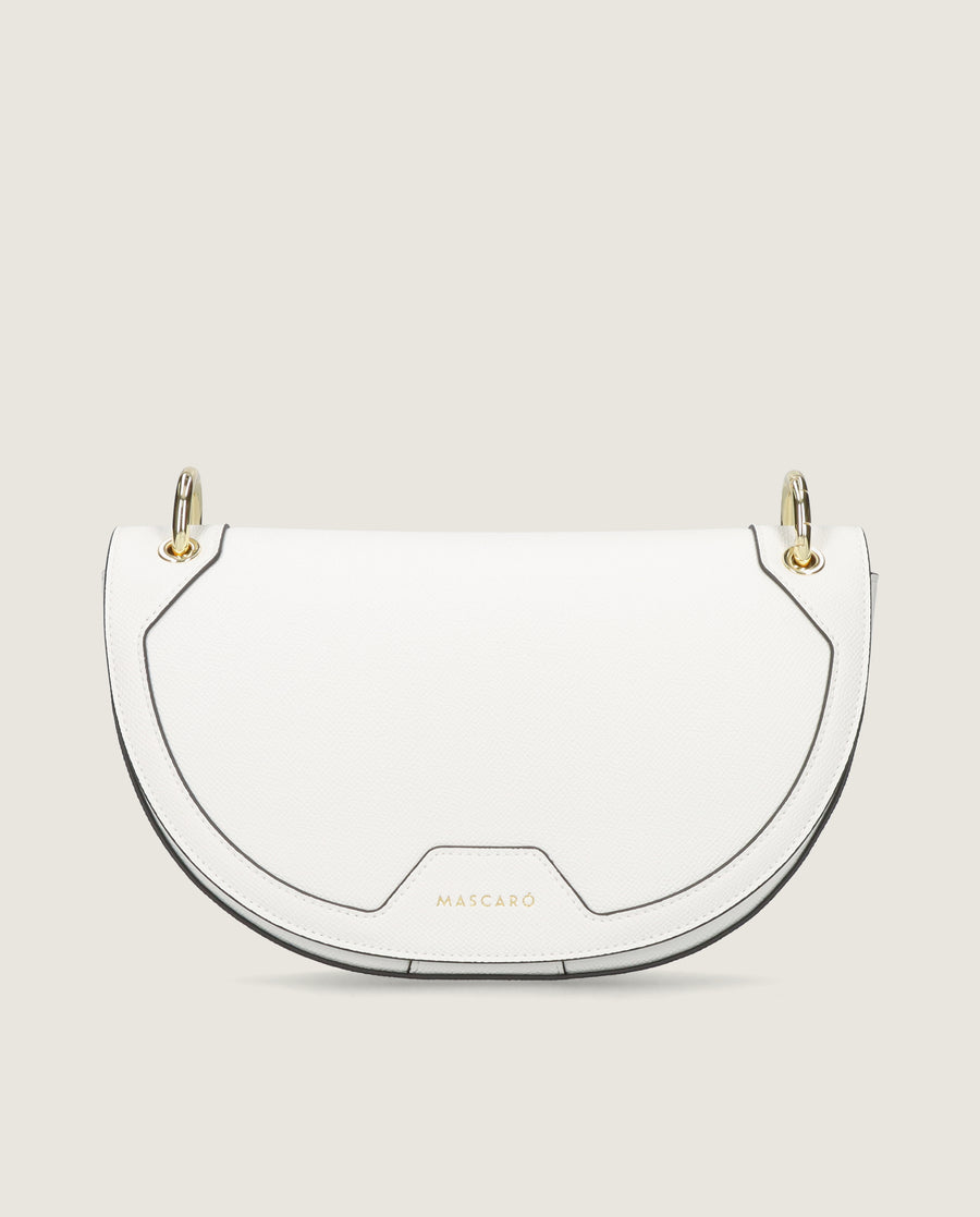 BOLSO SELLA PALM LEATHER BLANCO