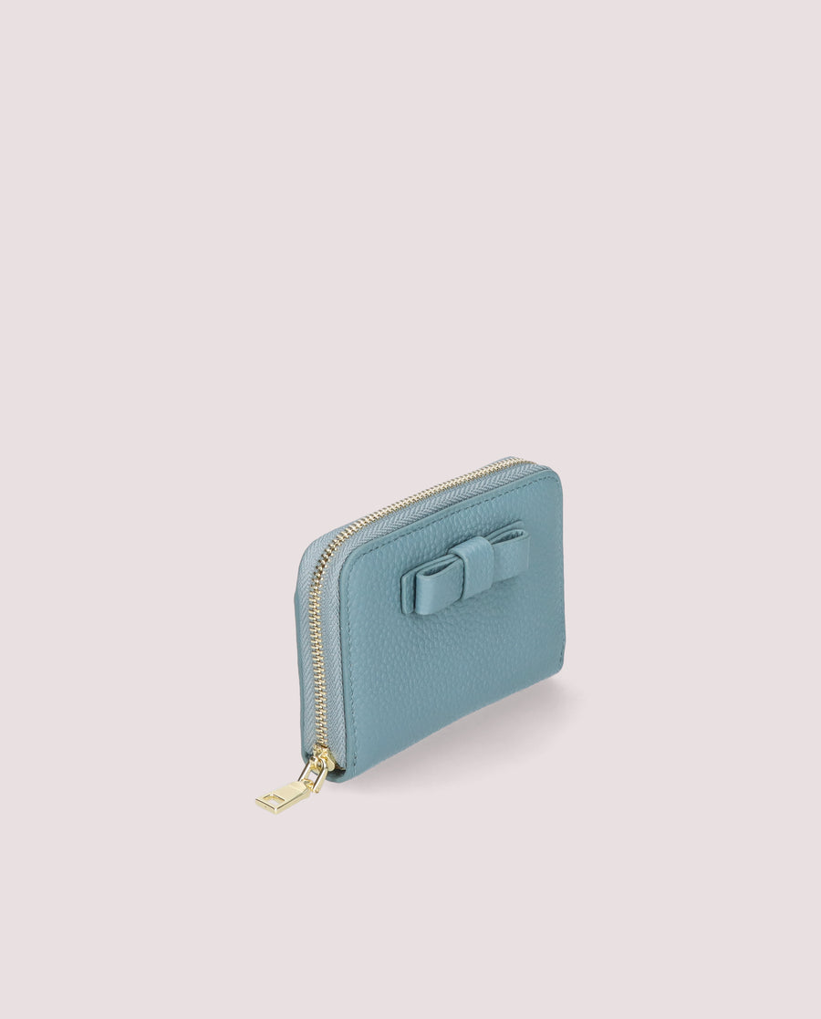 MONEDERO PIEL SOPHY LIGHT BLUE