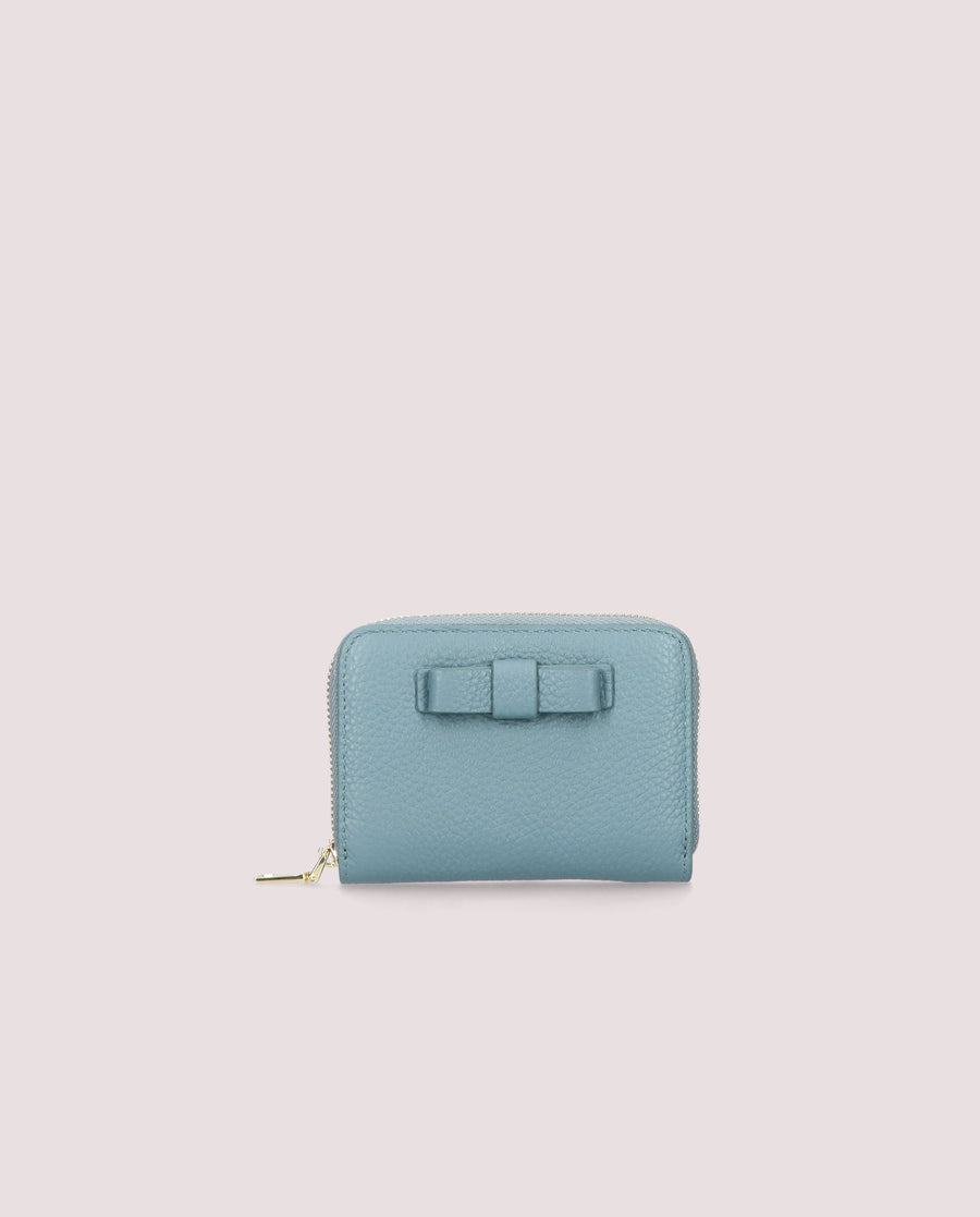 MONEDERO PIEL SOPHY LIGHT BLUE