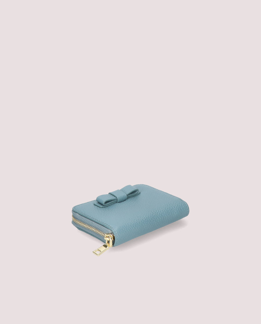 MONEDERO PIEL SOPHY LIGHT BLUE