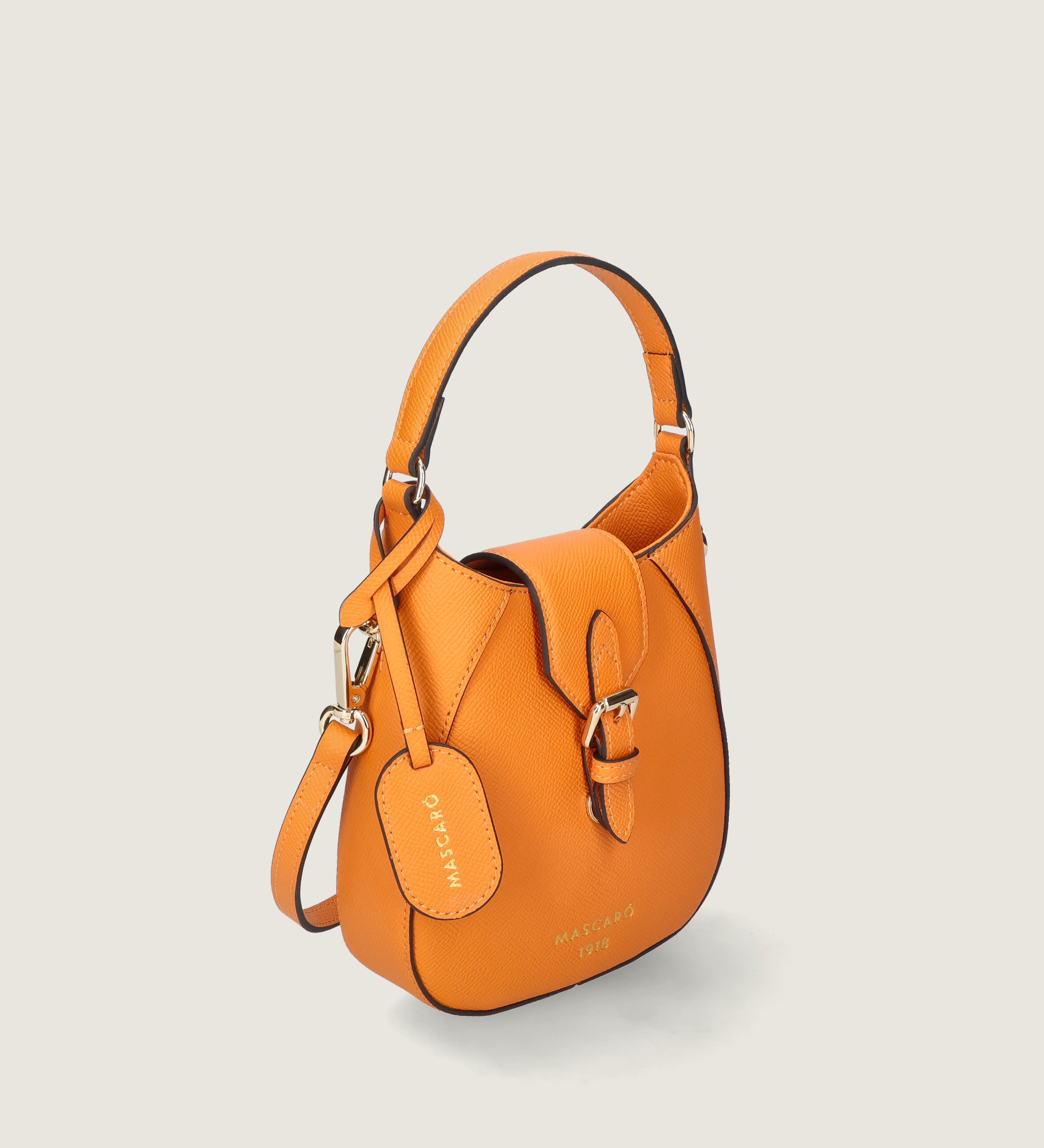 BOLSO MINI LEATHER NARANJA