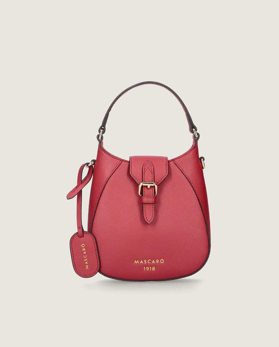 BOLSO GRADE PALM LEATHER BURDEOS