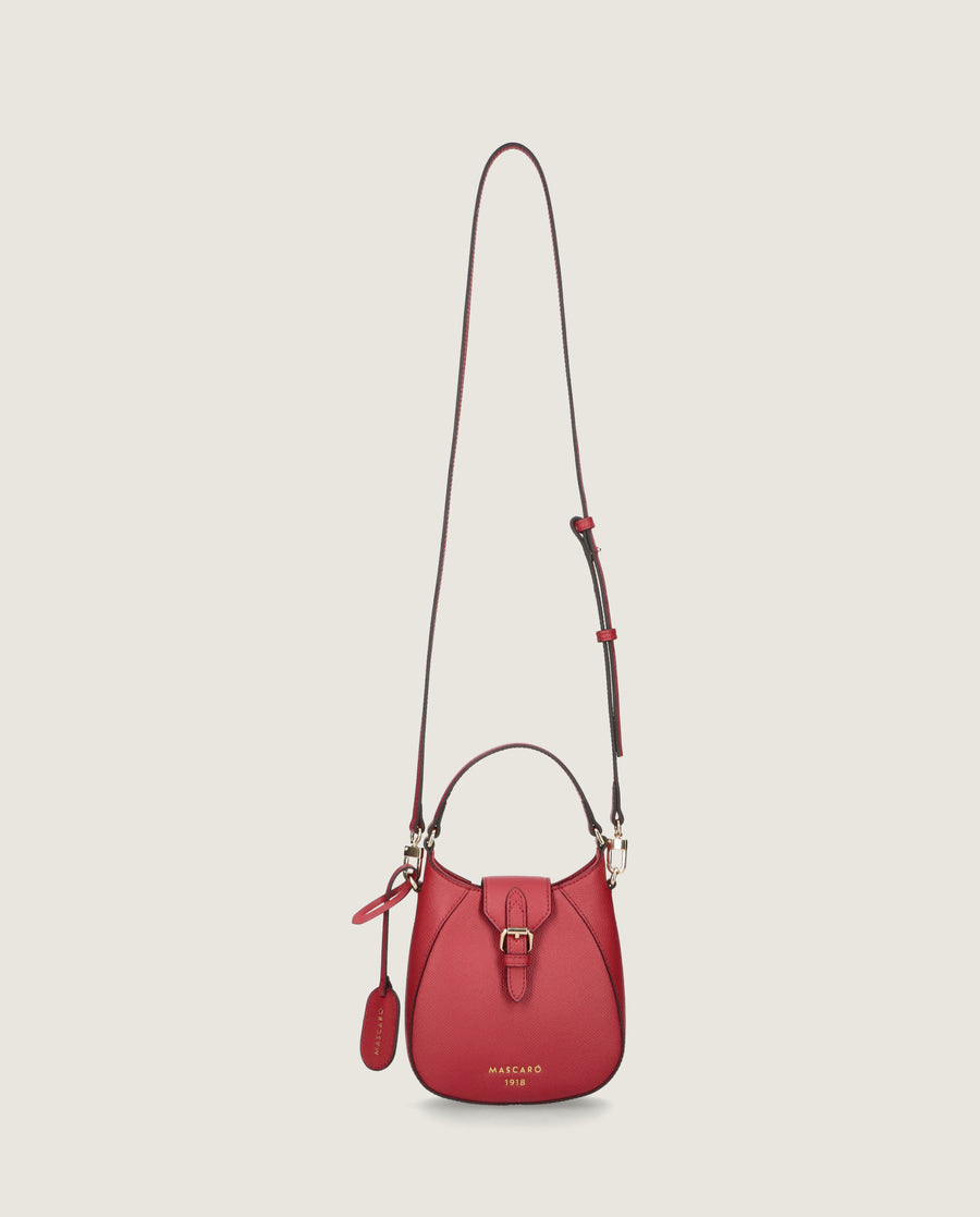 BOLSO GRADE PALM LEATHER BURDEOS