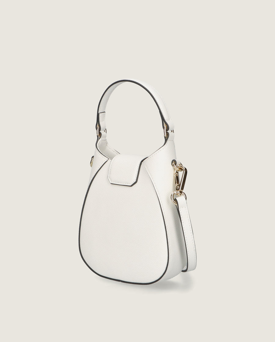 BOLSO GRADE PALM LEATHER WHITE