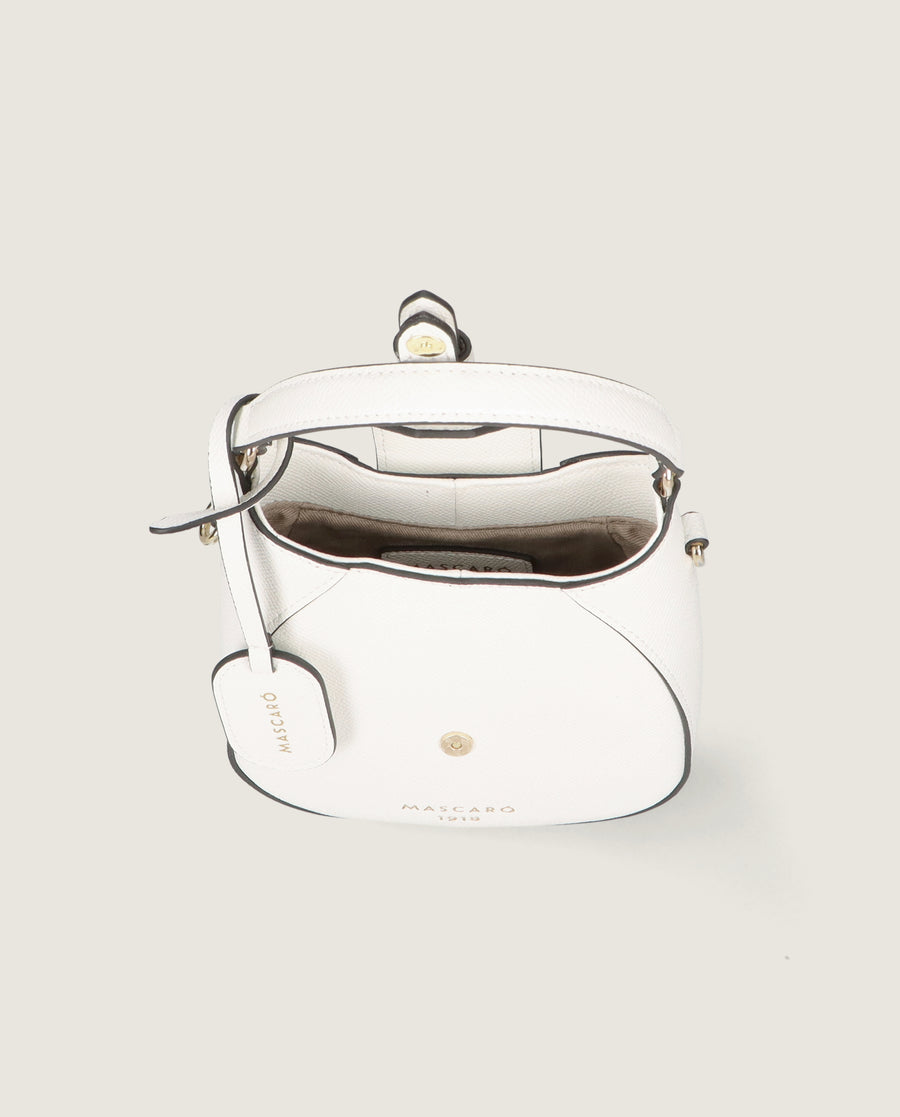 BOLSO GRADE PALM LEATHER WHITE