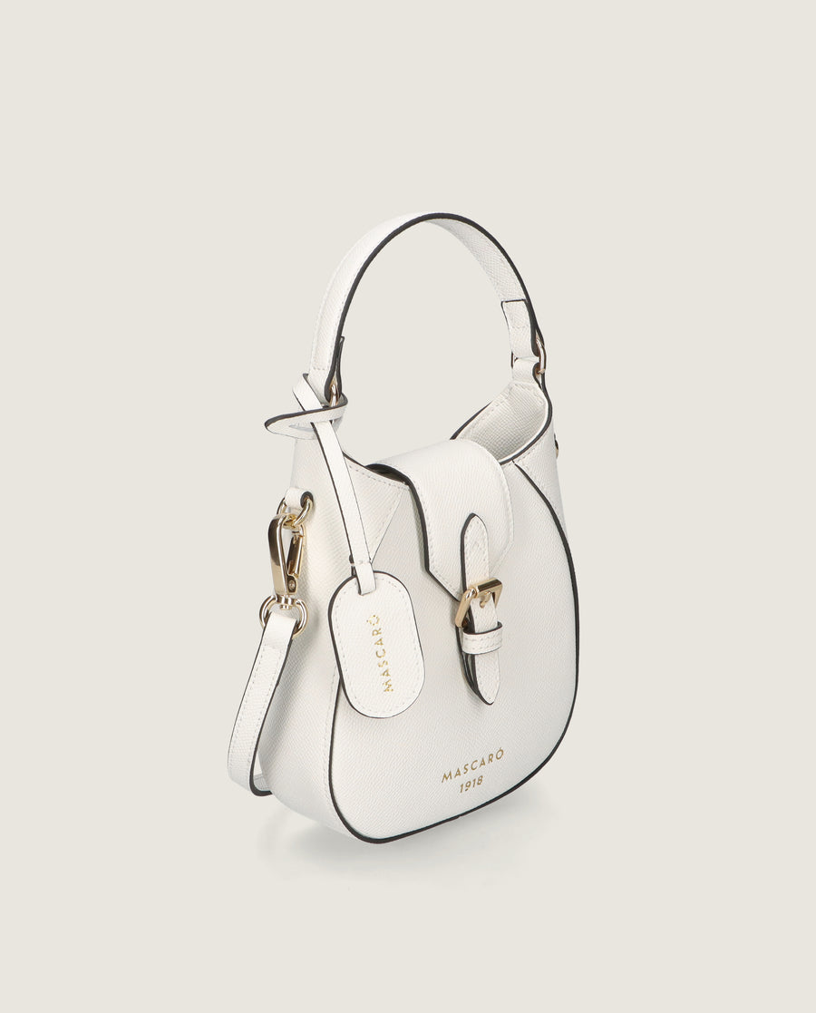 BOLSO GRADE PALM LEATHER WHITE