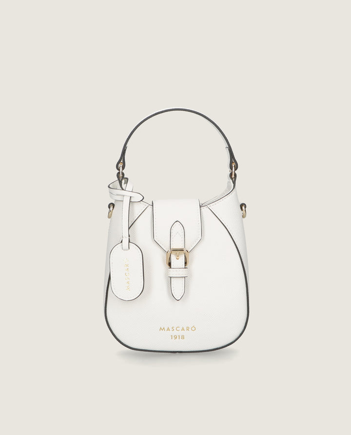 BOLSO GRADE PALM LEATHER WHITE
