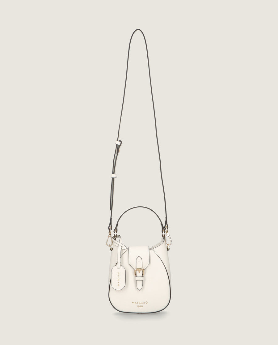 BOLSO GRADE PALM LEATHER WHITE