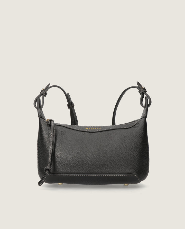 BOLSO PEBBLE NEGRO PIEL