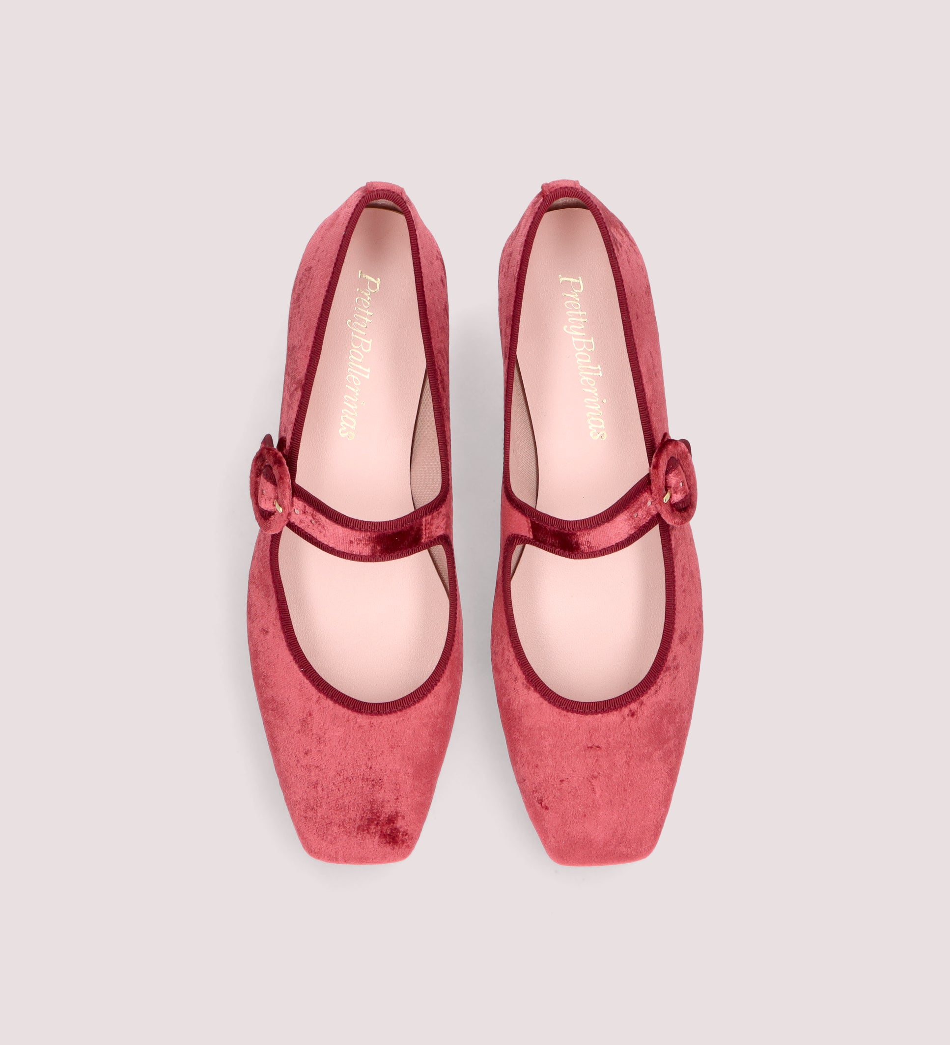 BALLERINAS DE TERCIOPELO CAMILLE BURDEOS