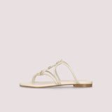 SANDALIAS DE MACRAMÉ JUDY PERLA