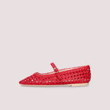 BALLERINAS TRENZADAS ROJAS CHESS