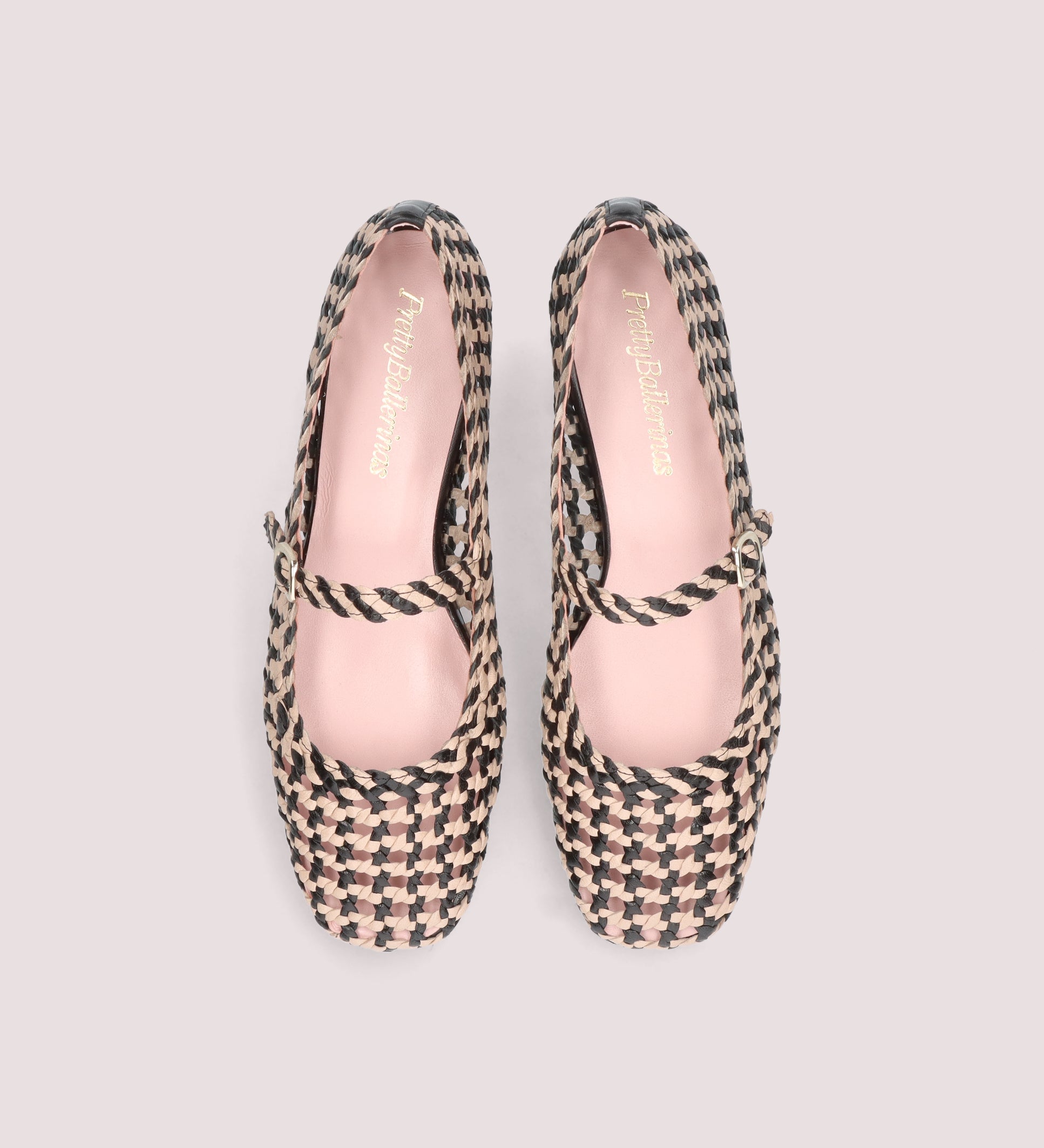 BALLERINAS TRENZADAS CON HEBILLA CHESS