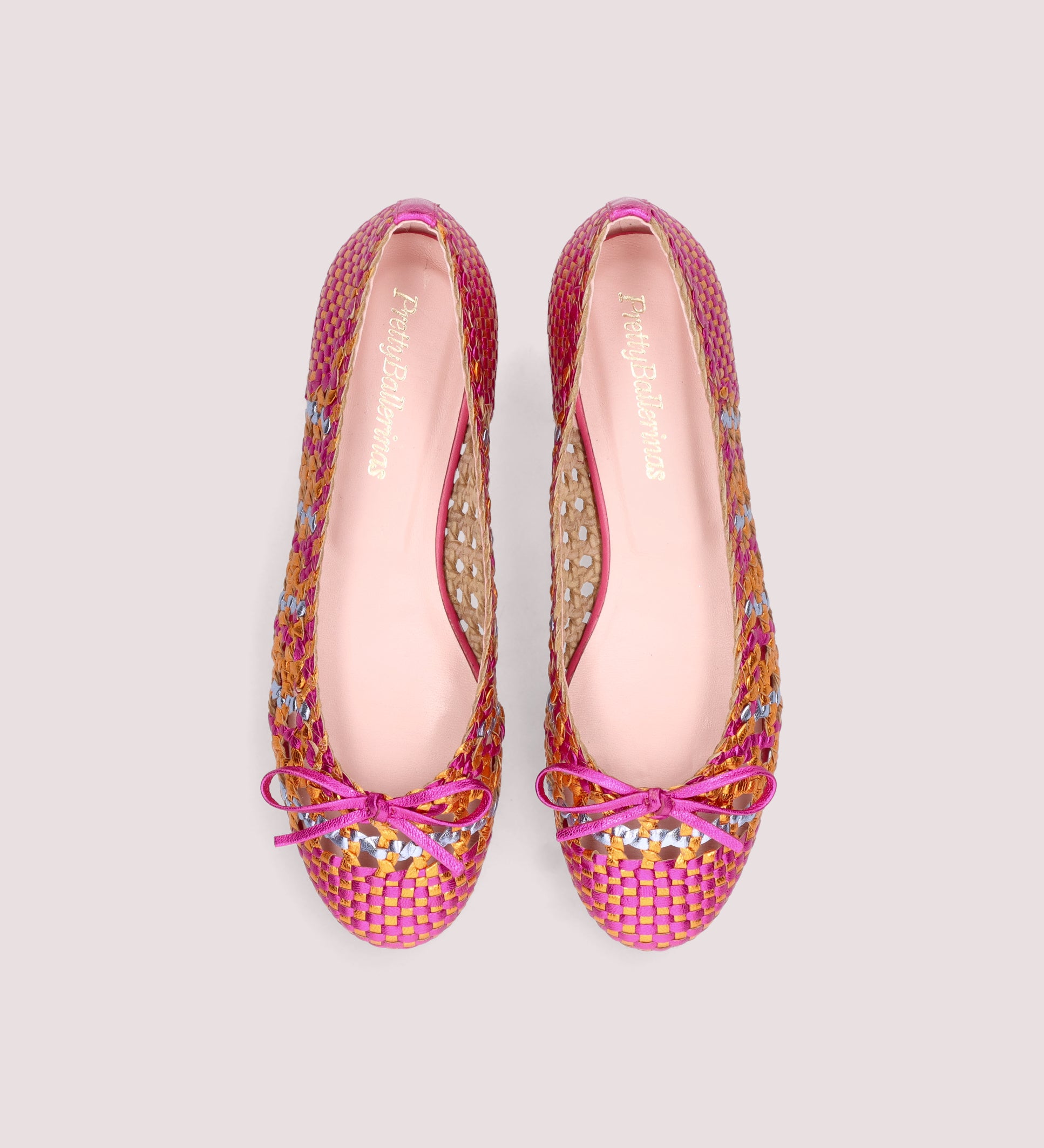 BALLERINAS TRENZADAS CON LAZO CHESS