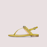 SANDALIAS CON ADORNOS JUDY PISTACHO