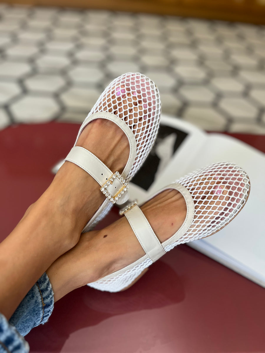 FAYE RHEA WHITE COTON PERLA